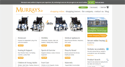 Desktop Screenshot of murrays.ie