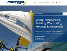 Tablet Screenshot of murrays.com